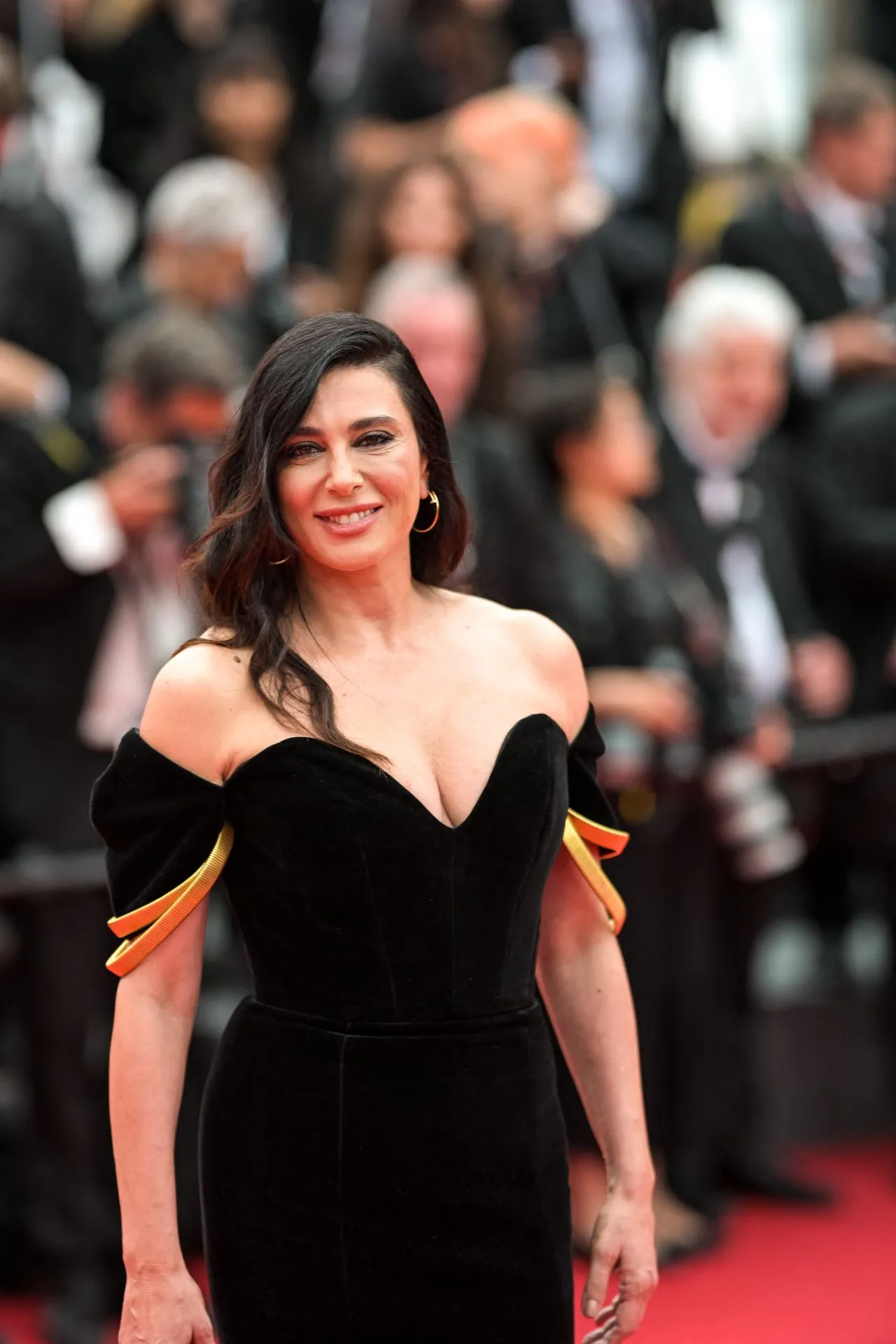 NADINE LABAKI AT THE APPRENTICE PREMIERE AT CANNES FILM FESTIVAL